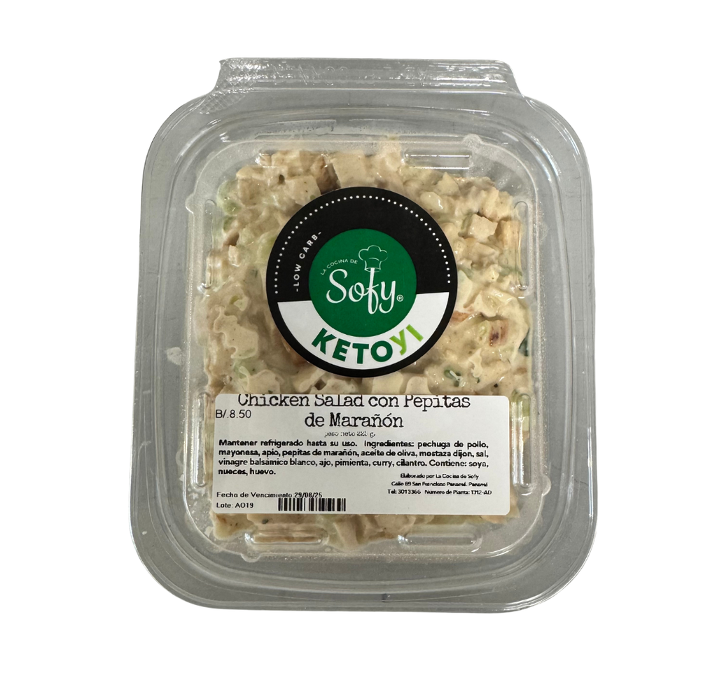 Chicken salad con pepitas de marañon 225 g.