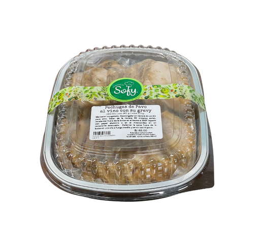 [025788] Pechuga de pavo al vino con su salsa