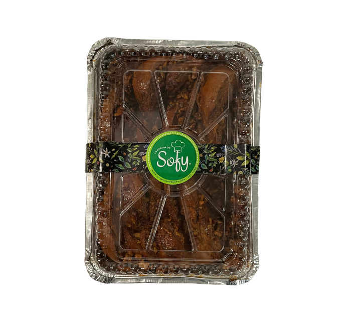 Cacerola de tostadas francesas con pecans congelado 780g.