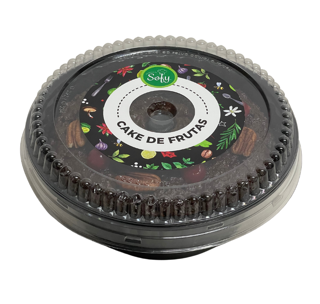 Cake de frutas anillo 7"