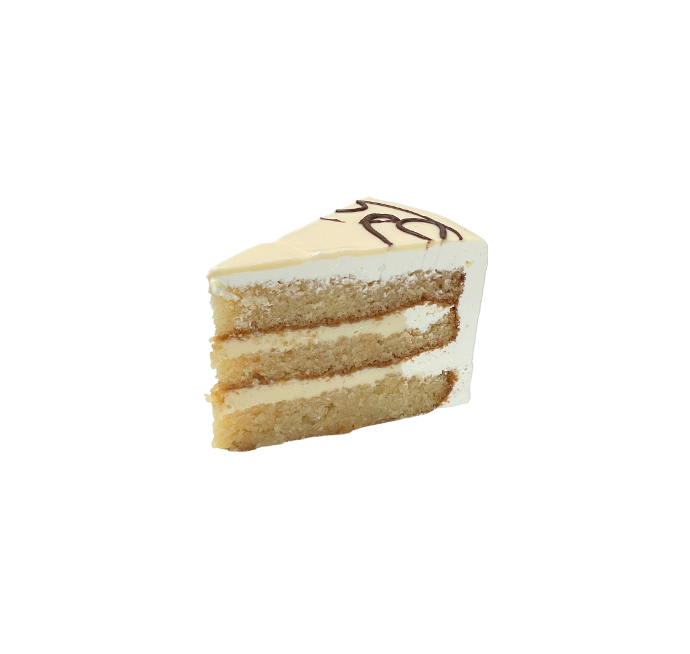 Cake de limón porción