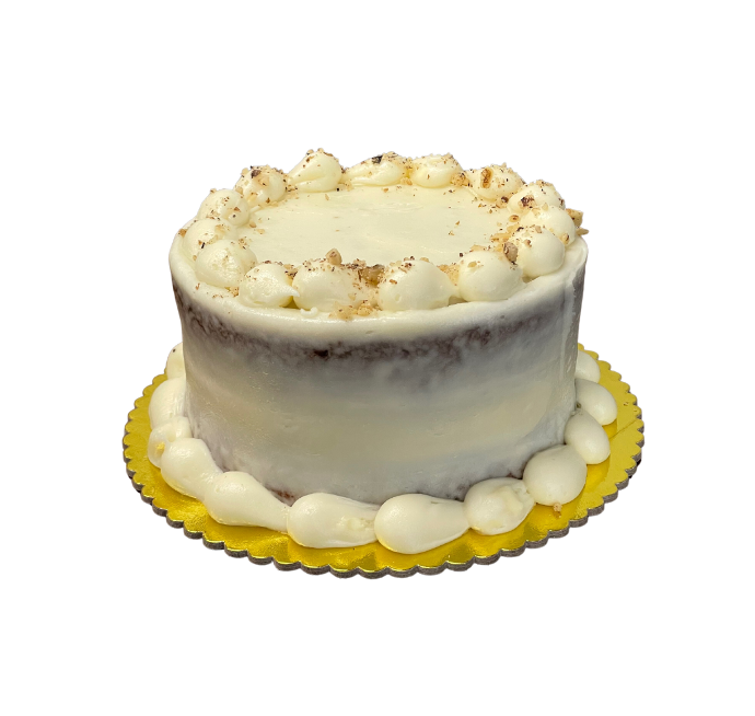 Cake de zanahoria merecumbé 7"    
