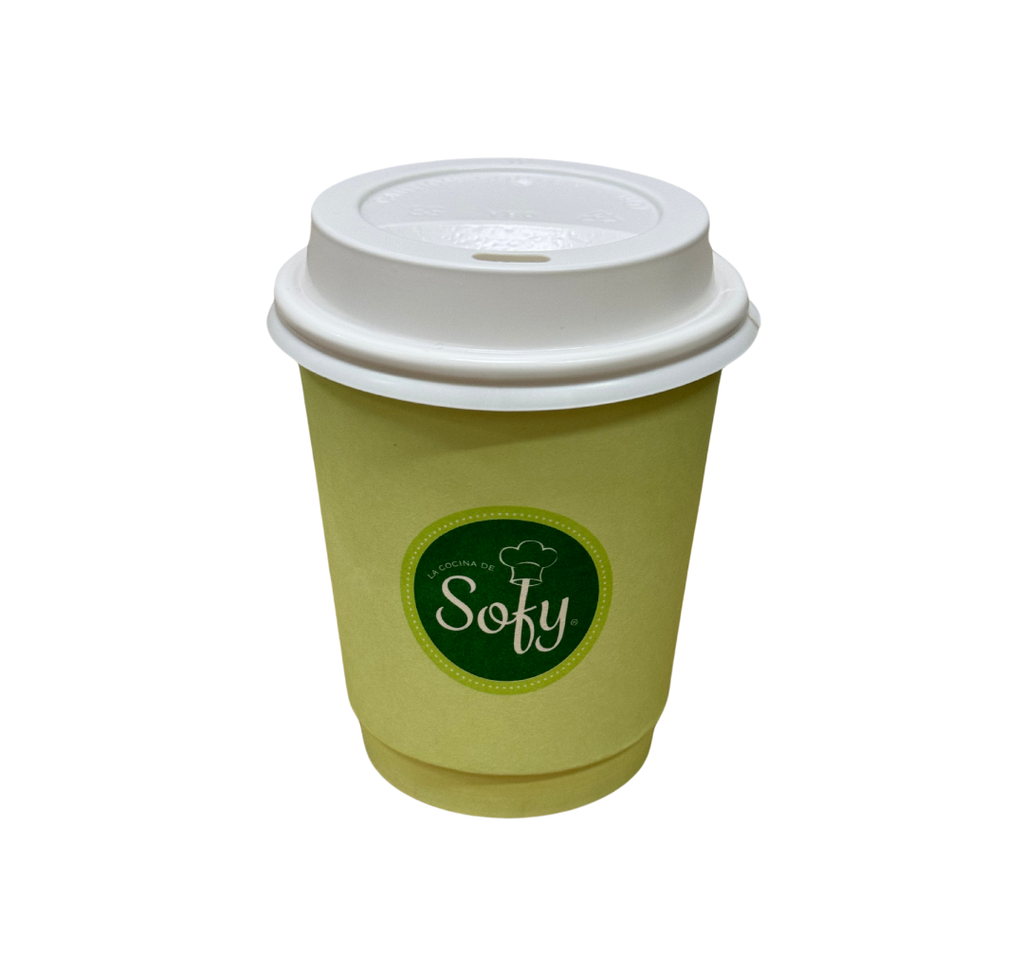 Chocolate caliente real con leche entera  8 oz.