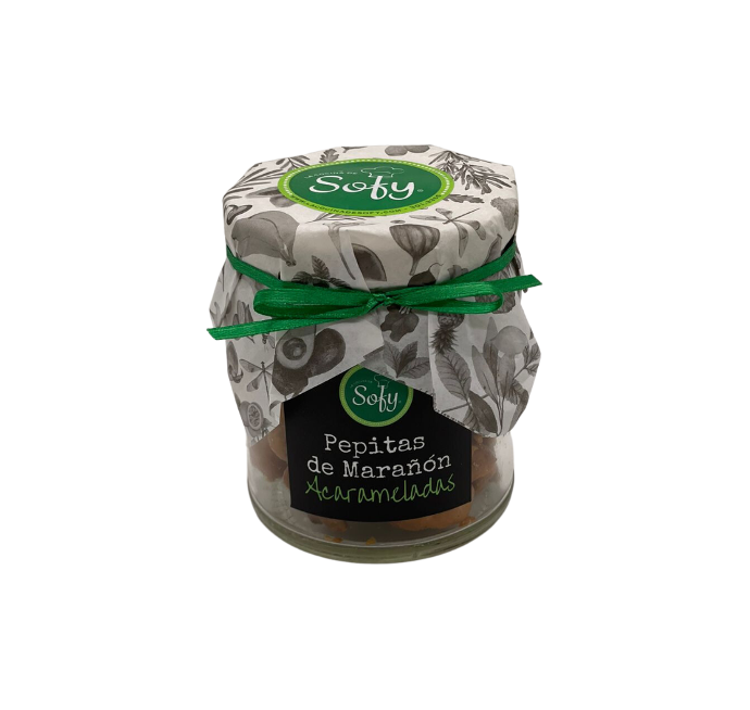 Pepitas de marañón acarameladas  125 g.         