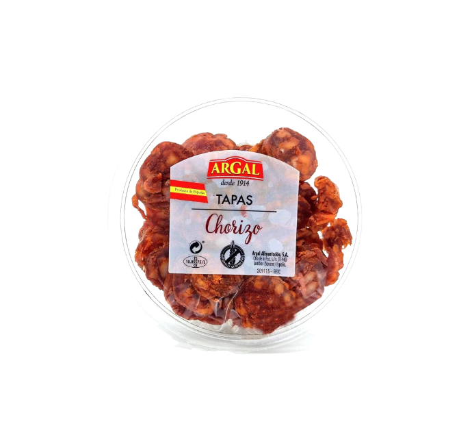 Tapas chorizos Argal 80 g.