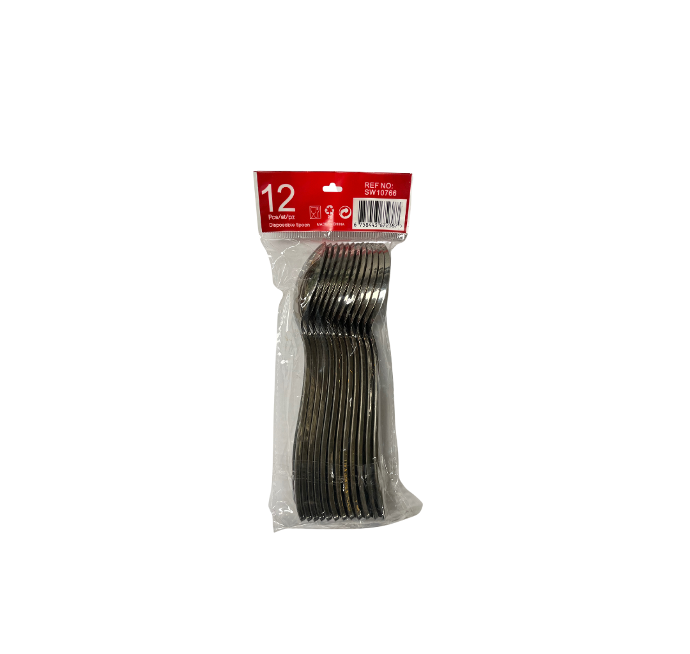 Cuchara plateada 12 und.