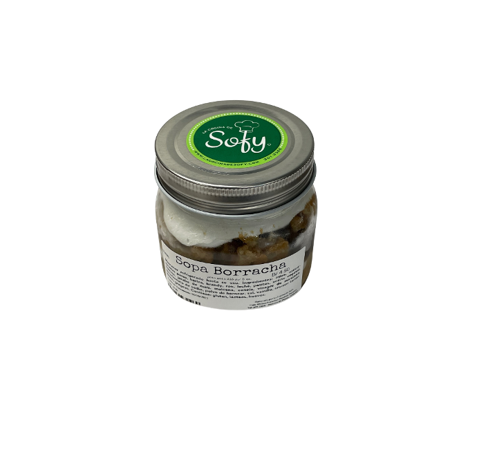 Sopa borracha 8 oz. / 215 g.
