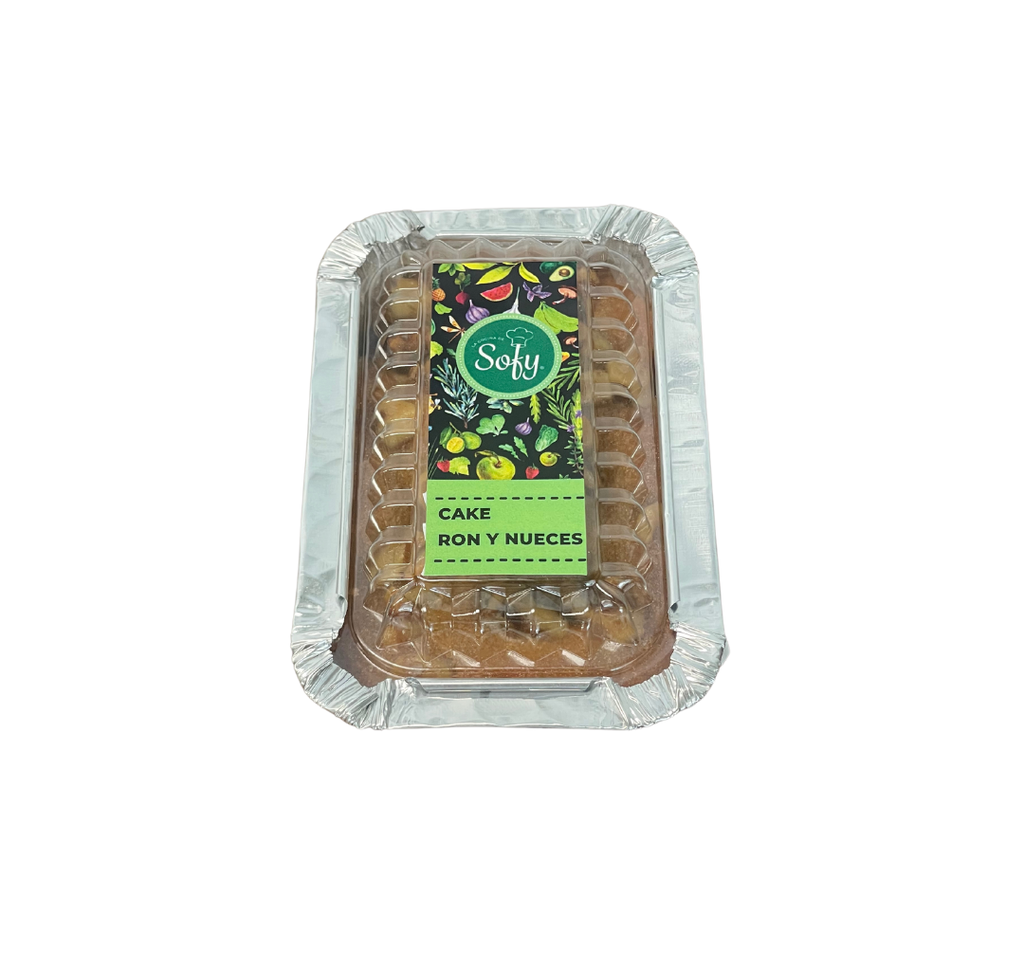 Cake de ron y nueces mini