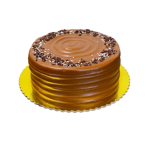 [025126] Cake de choco vainilla con manjar 7"           