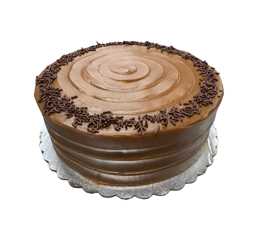 [025038] Cake de choco vainilla con manjar 9"