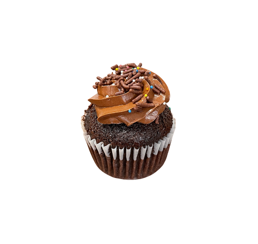 [002196] Cupcake de chocolate con buttercream de chocolate