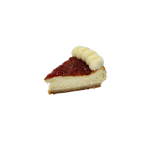 [025284] Ketoyi cheesecake con mermelada de fresas porción       