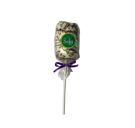 [025267] Paletas de malva con chocolate blanco y oreo