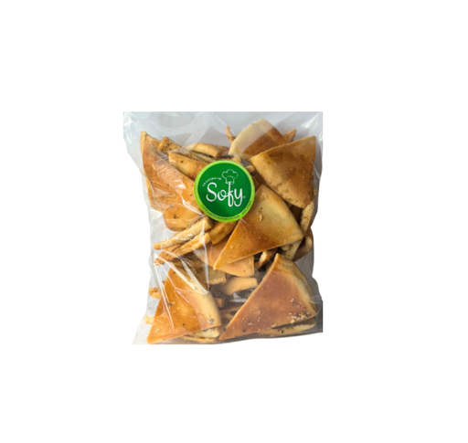 [025130] Pita chips con ajo y especies 230 g.