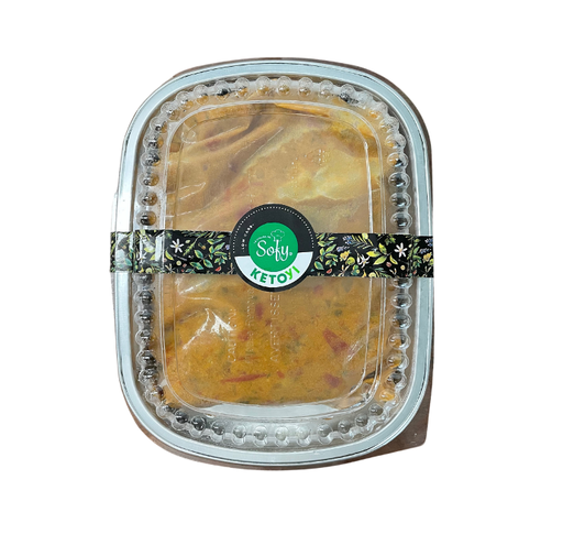 [025570] Pollo thai con coco y curry picante congelado 1 kg