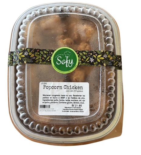 [025358] Popcorn chicken congelado 600 g.