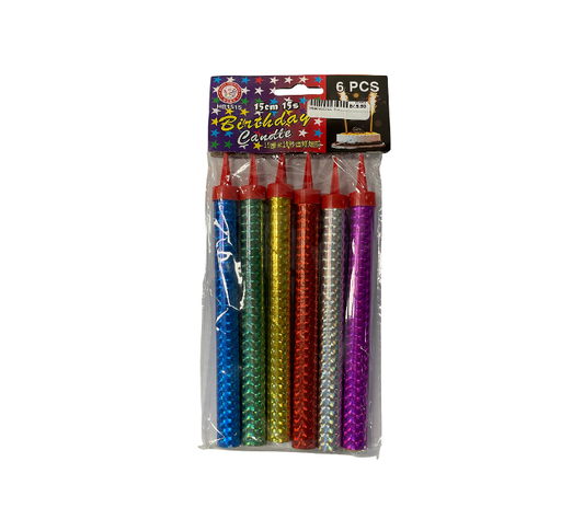 [024665] Velas volcanes 6 uds. 