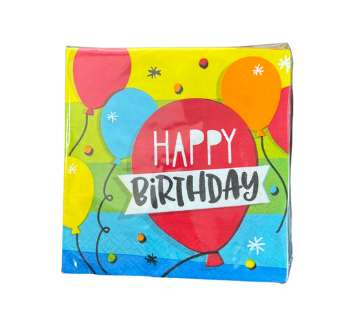 [025829] Servilletas birthday cake