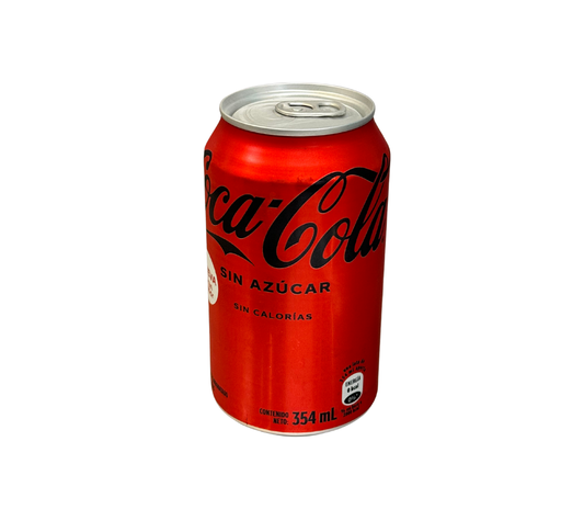 [164-0016] Soda Coca Cola Light Lata (SIN AZUCAR)