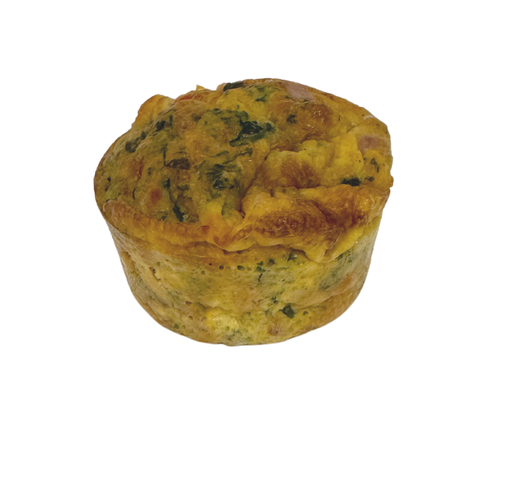[025921] Ketoyi muffin de huevo de pastoreo con jamón y bacon