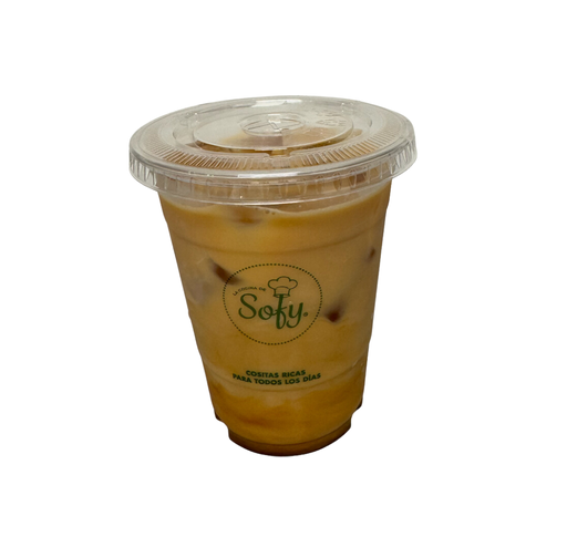 [026028] Café con leche frio con leche deslactosada 16 oz