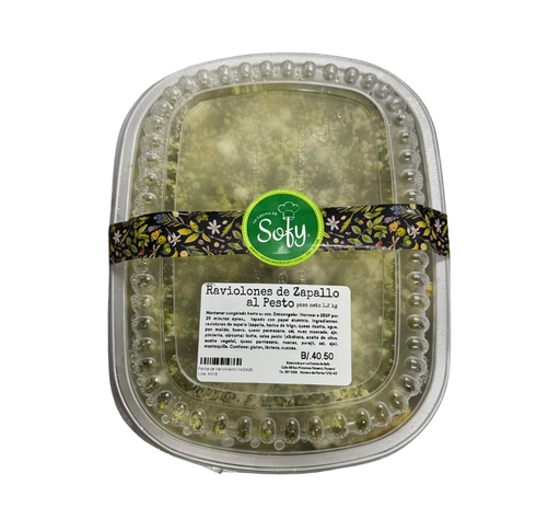 [026091] Raviolones de Zapallo al Pesto 1.2 kg